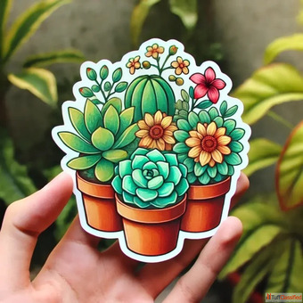 Custom Shape Stickers