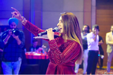 New Year Celebration in Office