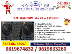 DJ Controller on Rent for Christmas Party - Pioneer DDJ-FLX6...