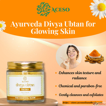 Ayurveda Divya Ubtan for Glowing Skin