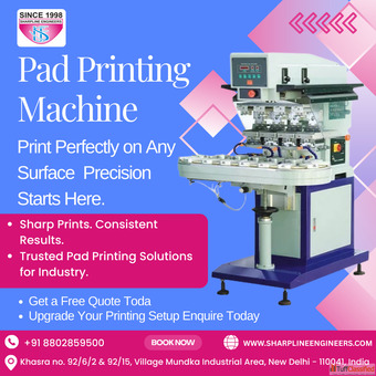 Pad Printing Machine - Precision Printing for Every Surface