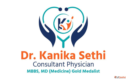 Best Female Physician in Gwalior - Dr. Kanika Sethi MBBS MD Medicine