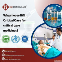 Why choose HI Critical Care for critical care medicines HI C...