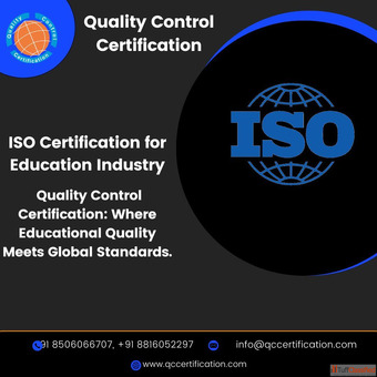 ISO Certification for Education Industry Quality Control Certification