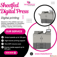 Sheetfed Digital Press by Monotech Systems Limited