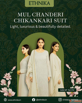 From Nawabi Roots to Runways The Chikankari Saree Edit