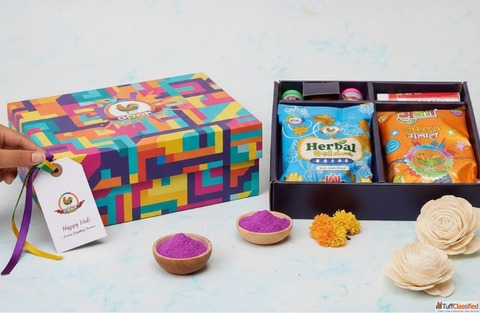 Holi Gifts For Employees - Wholesale Holi Hampers by Cock Colours