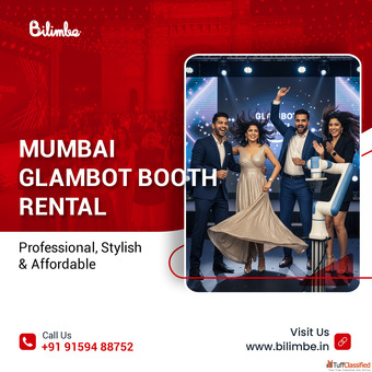 Mumbai Glambot Booth Rental - Professional Stylish Affordable