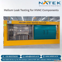Helium Leak Testing for HVAC Components Nxtek