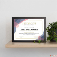 Framed Certificates