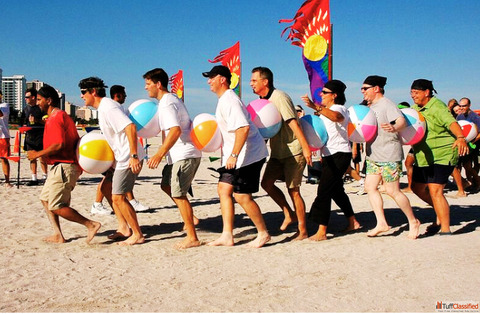 Games for Beach Team Building
