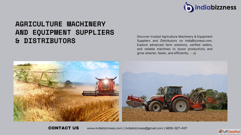 Agriculture Machinery and Equipment Suppliers Distributors - IndiaBizzness.com