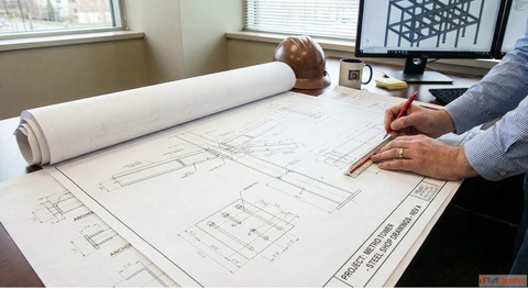 Precision Steel Shop Drawings for Seamless Fabrication and Erection