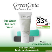 Buy Green Tea Face Wash From Top Brands at Best Offers - Gre...