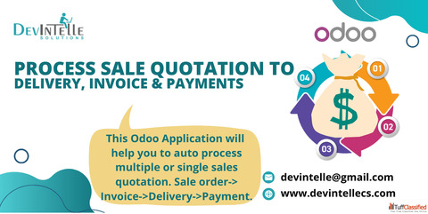 Process Quotation to Delivery Invoice Payments in Odoo