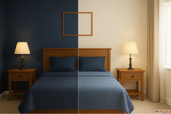 Choose Best Wall Colours for Small Bedrooms - Indicus Paints