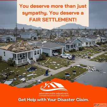 Natural Disasters Public Adjuster Support for Insurance Claims