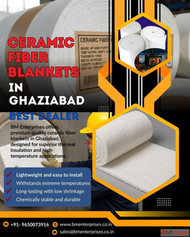 Get Premium Quality Ceramic Fiber Blankets in Ghaziabad Delhi NCR