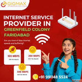 Internet Service Provider in Greenfield Colony Faridabad - High Speed