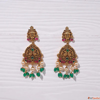 Stylish Sterling Silver Drop Earrings Collection Padmam Jewe...