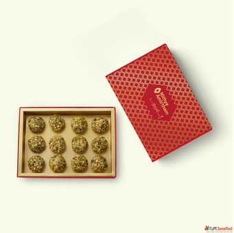 Buy Premium Pistachio Laddu Online- Nithya Amirtham