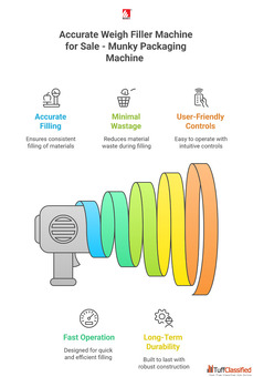 Accurate Weigh Filler Machine for Sale - Munky Packaging Machine