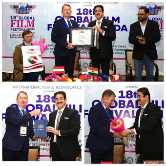 Dr. Sandeep Marwah Nominated Chair of Indo-Latvia Film and Cultural Forum at GFFN 2025