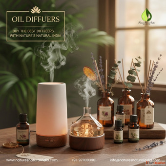 Oil diffusersbuy the best diffusers with Nature's Natural India