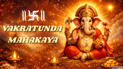 Vakratunda Mahakaya वकरतणड महकय मतर