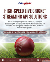 High-Speed Live Cricket Streaming API Solutions