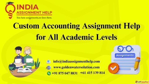 Custom Accounting Assignment Help for All Academic Levels