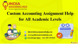 Custom Accounting Assignment Help for All Academic Levels