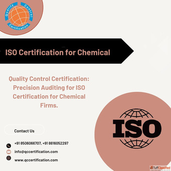 ISO Certification for Chemical Quality Control Certification