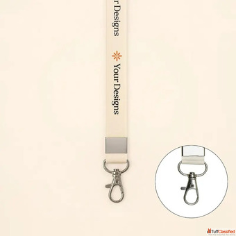 Lanyard with Side Lever Hook