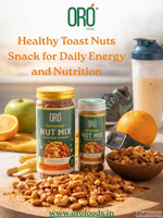 Healthy Toast Nuts Snack for Daily Energy and Nutrition