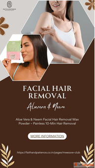 Bikini Wax Powder Painless Hair Removal by Faith and Patience