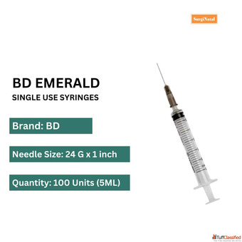 Buy 5ml Syringe with Needle Online