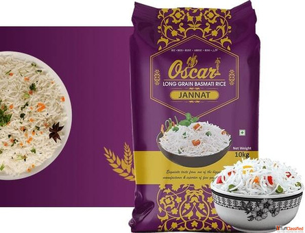 Naturally Aromatic Basmati Rice - Oscar Jannat Basmati Rice