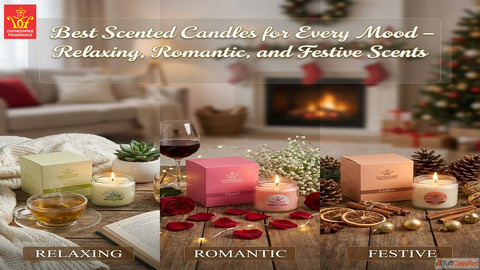 Best Scented Candles for Every Mood - Relaxing Romantic and Festive Scents