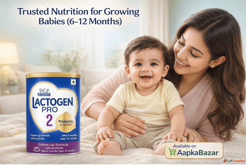 Support Your Baby's Growth with Lactogen Pro 2 - Order from AapkaBazar
