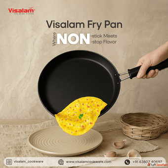 Buy Induction Non Stick Fry Pan with Lid Under 1500 - Shop Online