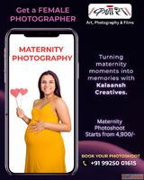 Kalaansh Creatives Maternity Photography Services in Ahmedab...