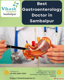 Best Gastroenterology Doctor in Sambalpur at Vikash Hospital