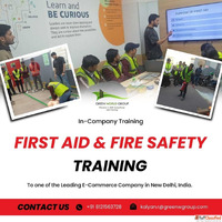First Aid and Fire Safety In-Company Training in New Delhi