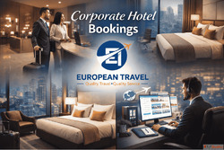Corporate Hotel Bookings for Business Trips European Travel