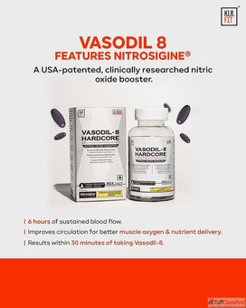 Vasodil-8 - Extreme Muscle Pump Blood Flow Booster