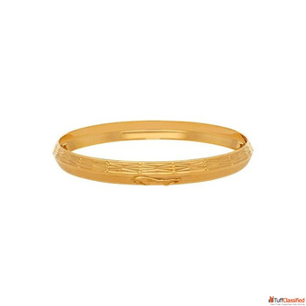 Light Weight 10 Gram Gold Kada Price CMR Jewellery