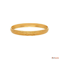 Light Weight 10 Gram Gold Kada Price CMR Jewellery