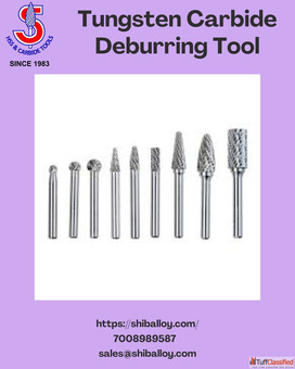 Tungsten Carbide Deburring Tool