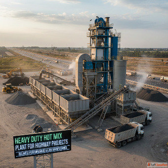 Heavy Duty Hot Mix Plant for Highway Projects - Reliable Performance Low Maintenance